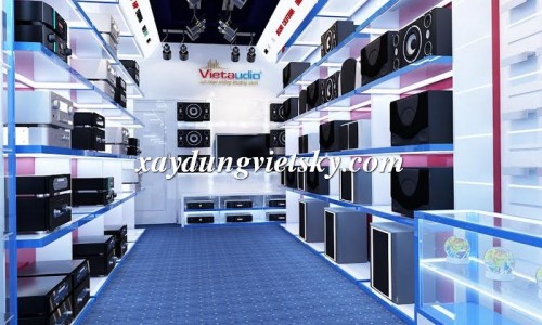 THIẾT KẾ, XÂY DỰNG & CẢI TẠO SHOWROOM THỜI TRANG TRẺ EM