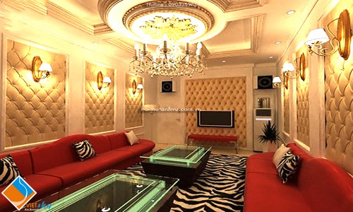 Design of Korean style karaoke room